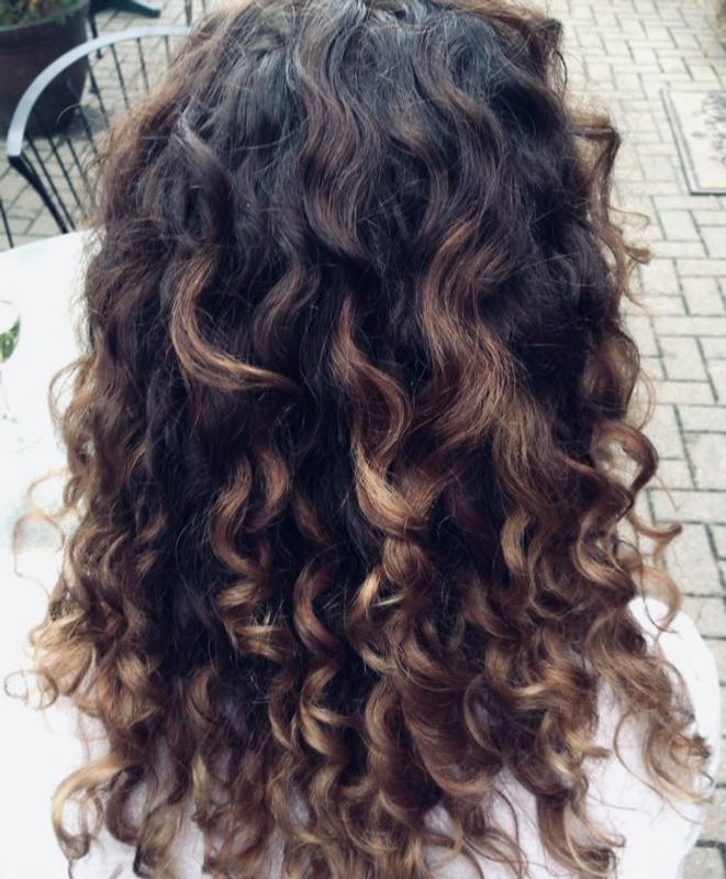 Shiny hair