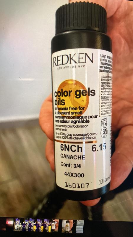 Color Gels Oils Ammonia-Free Liquid Hair Color - Redken CA