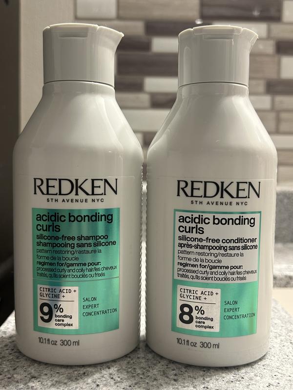 Acidic bonding curls shampoo and conditioner