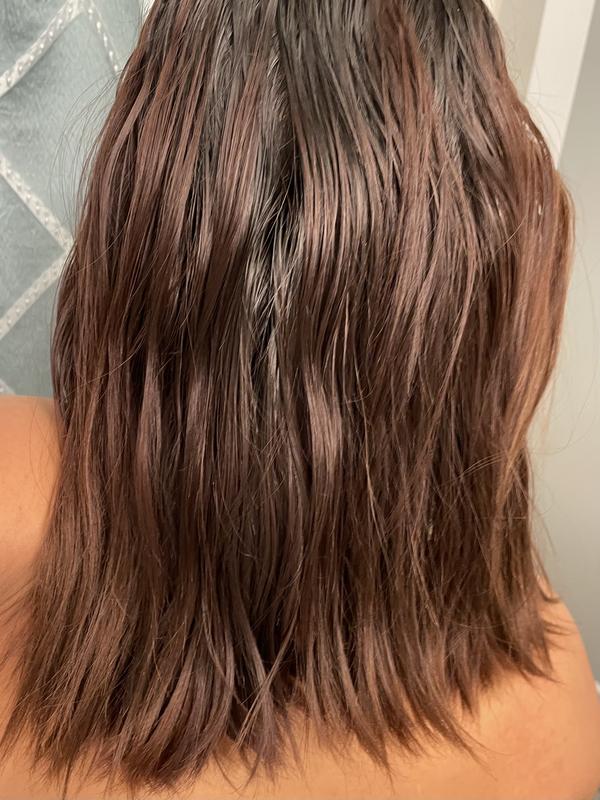 My hair before