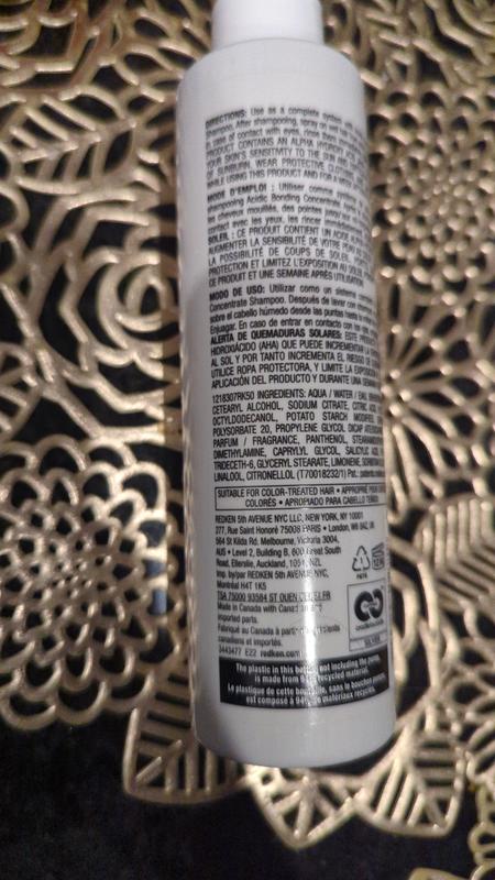 Back label