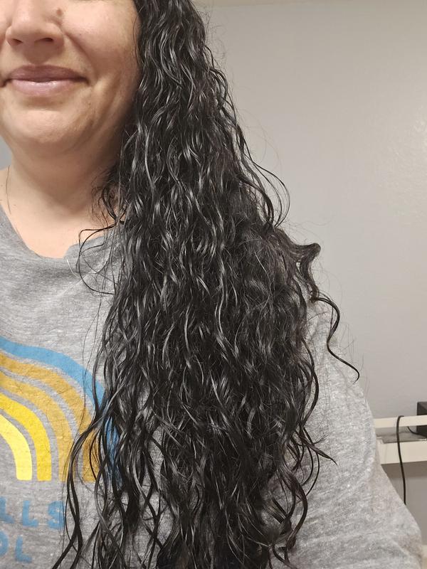 On wet hair