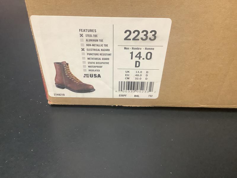 Men's SuperSole® 8-inch Safety Toe Boot 2233