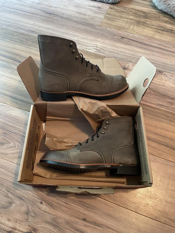 Red wing iron on sale ranger 8 inch