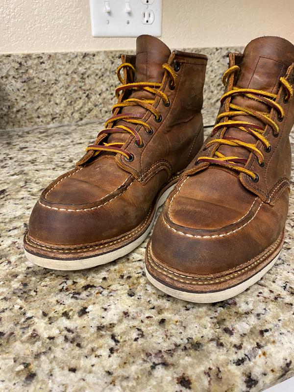 Red Wing Boots - 1907 Classic Moc Copper Men's – Hudson's Hill