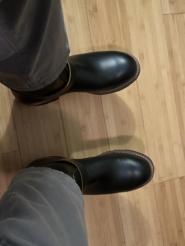 Men's Engineer Boot in Black Klondike Leather 2966 | Red Wing Heritage