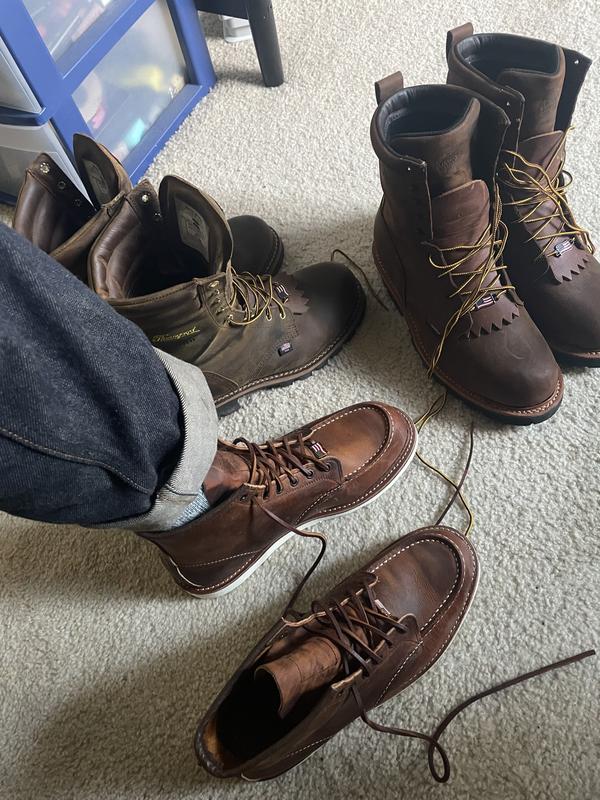 靴 REDWING 1907 6-inch Classic Moc US10 1/2 Red Wing Men's 6-Inch Classic Moc 1907 Copper Rough & Tough