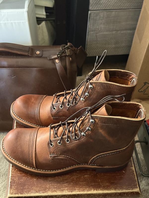 Men's Iron Ranger 6-Inch Boot in Dark Brown Leather 8111