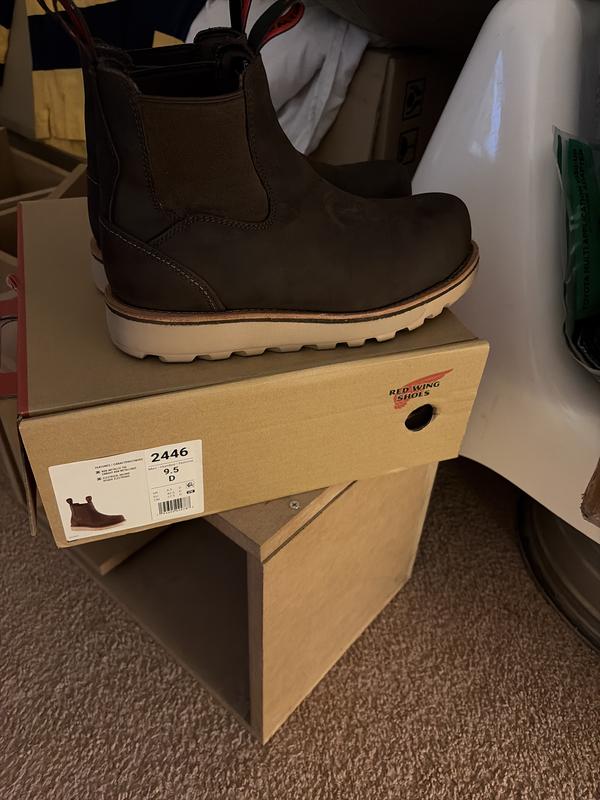 Red Wing Traction Tred Lite 2446 Chelsea Safety Toe 5” Boot Size 9 ($250) Red Wing Shoes | Shoes | Red Wing Traction Tred Lite 2446  main image 3