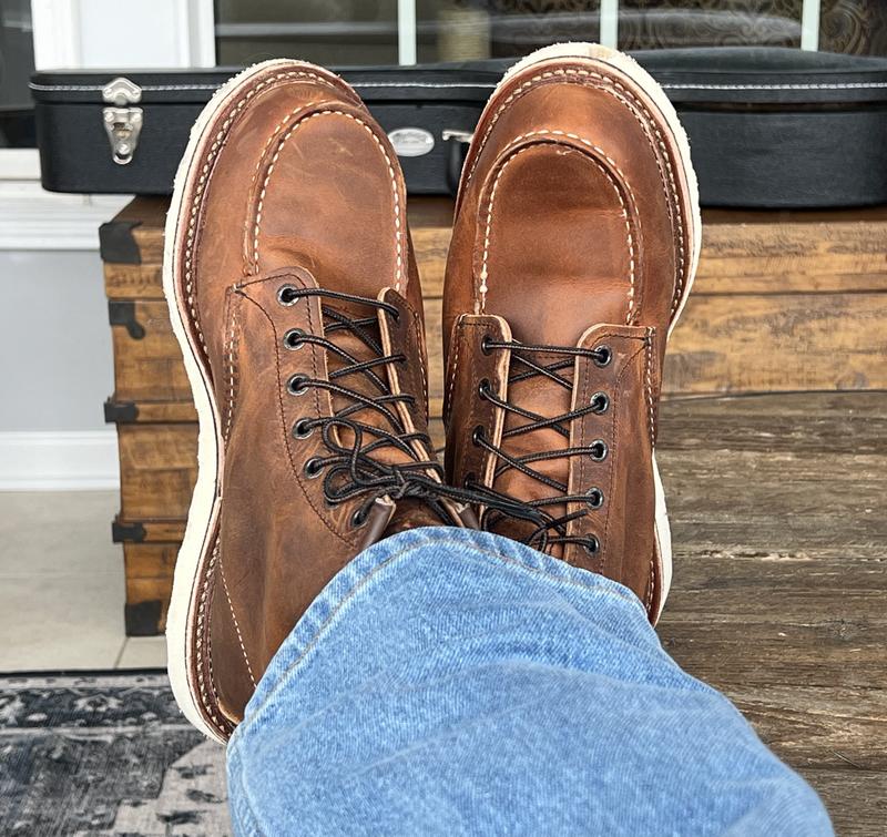 Red wing 1907 hot sale on feet