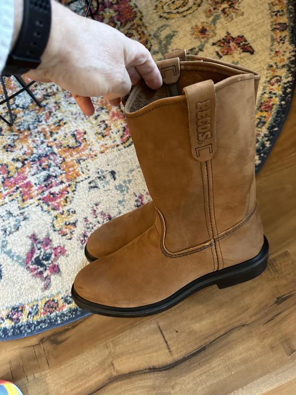 Men's SuperSole® 11-inch Soft Toe Pull-On Boot Light Brown 1105