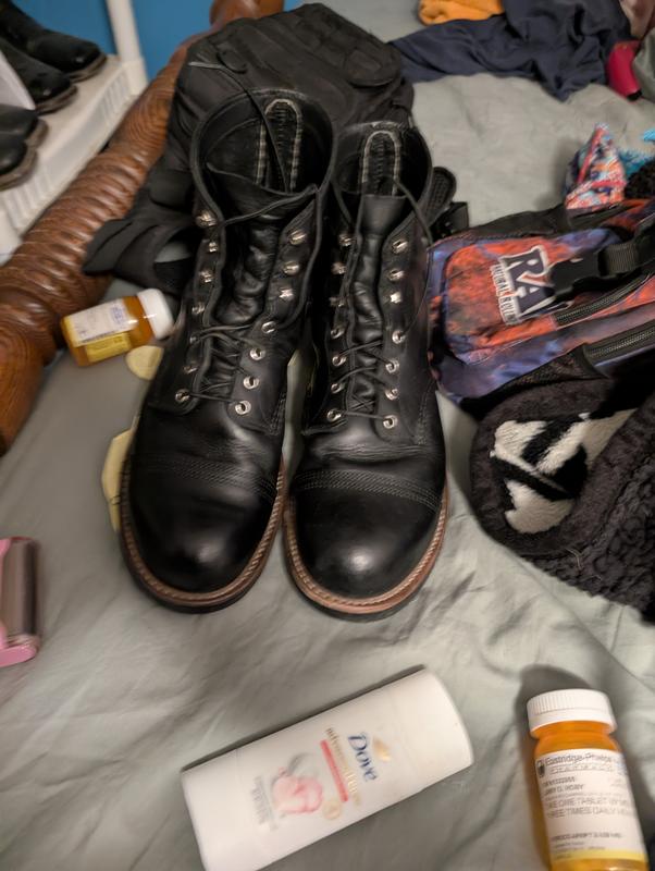 Men's Iron Ranger 6-Inch Boot in Black Leather 8084