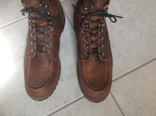 Red wing clearance roughneck copper