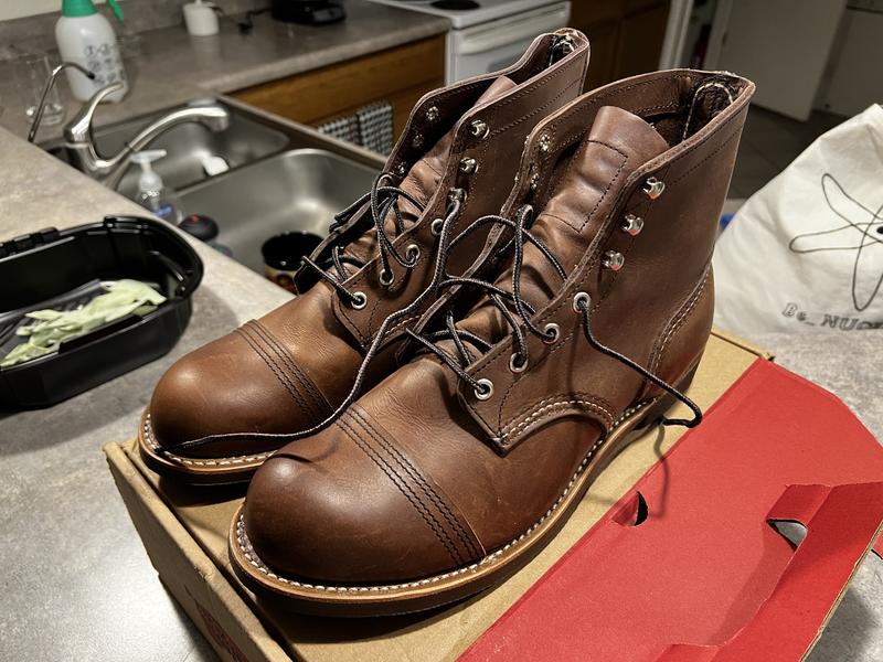 Club Monaco Red Wing Iron Ranger Boot, Size 9.5