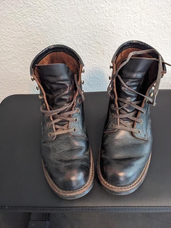 Long leather laces seem at home on the prairie blacksmiths. : r/RedWingShoes