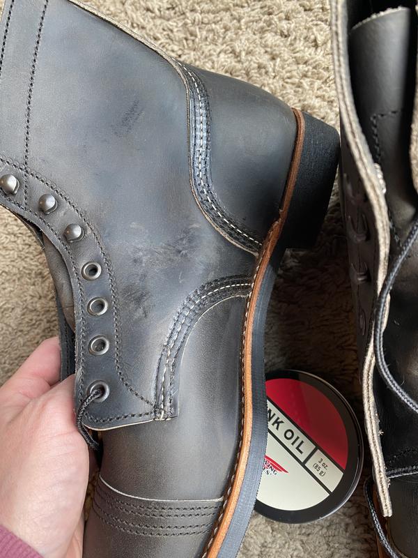 Is using Saphir dubin graisse insted of All natural boot oil on Redwing  Iron ranger 8111 Okay? : r/RedWingShoes