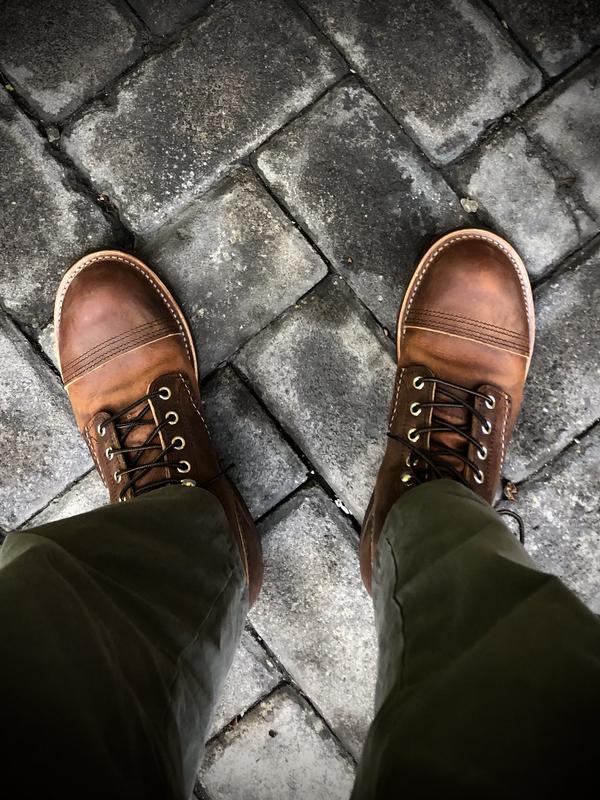 Red wing heritage on sale 8085