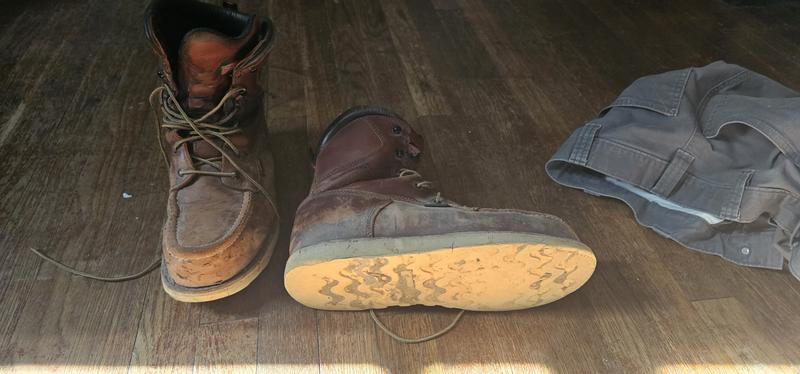 Ironworker boots hotsell red wing