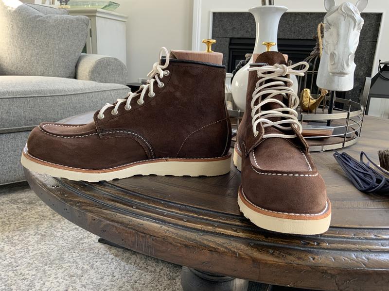 Men's 6-Inch Classic Moc in Chocolate Muleskinner Leather 8836