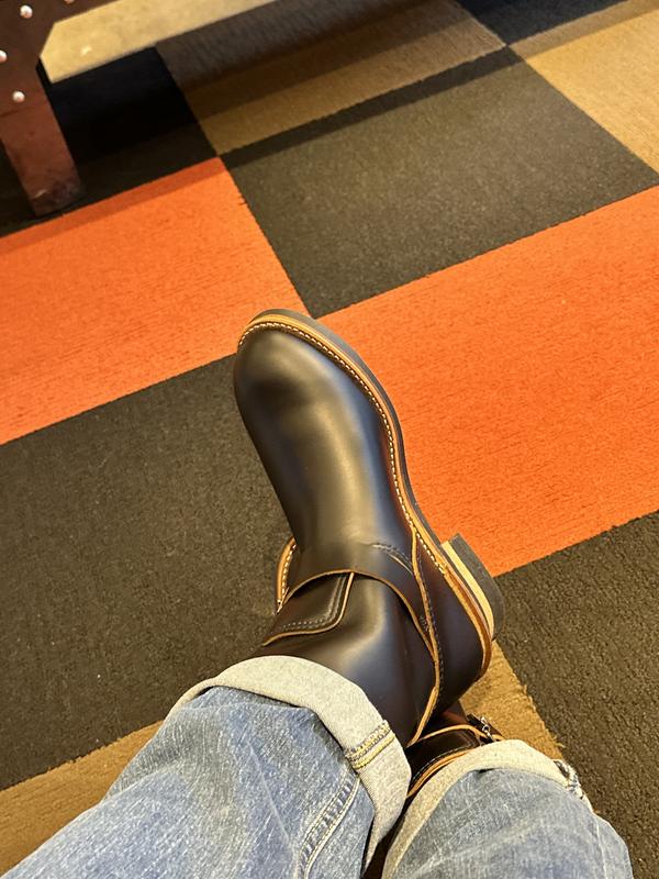 Men's Engineer Boot in Black Klondike Leather 2966 | Red Wing Heritage