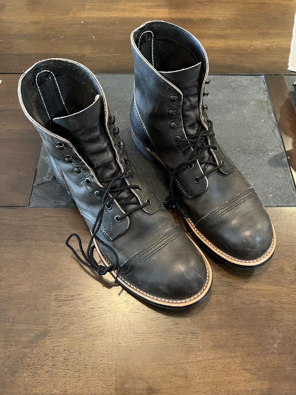 Men's Iron Ranger 6-Inch Boot in Gray Leather 8086