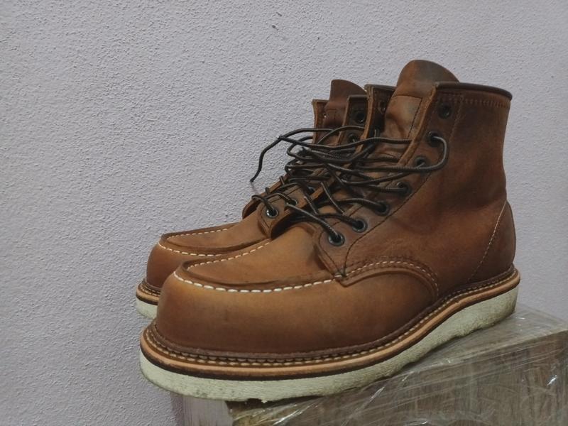 Men's Classic Moc 6-Inch Boot in Brown Leather 1907