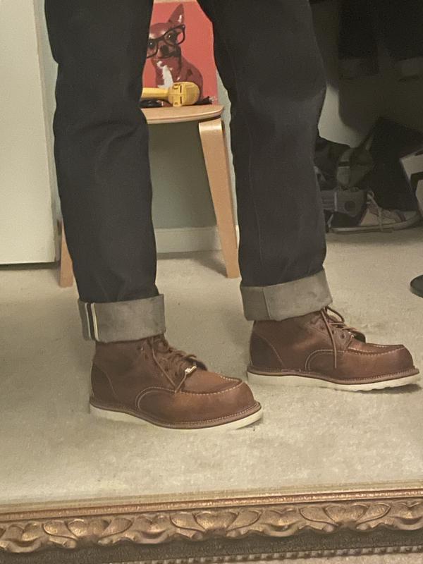 Men's Classic Moc 6-Inch Boot in Brown Leather 1907