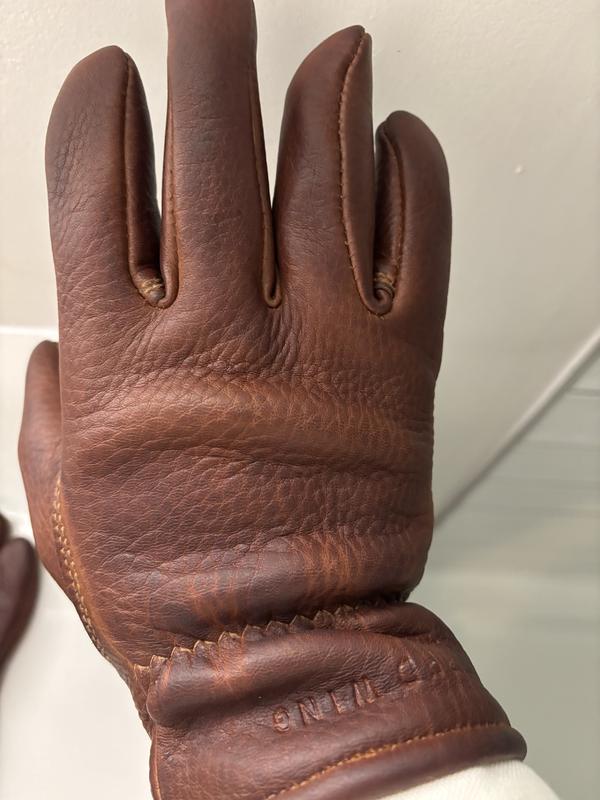 小物 REDWING 95237 Leather Gloves Lined Buckskin Leather Glove | Red Wing