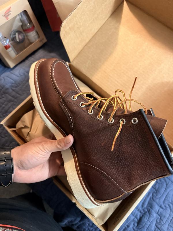 Men's Classic Moc 6-Inch Boot in Brown Leather 875