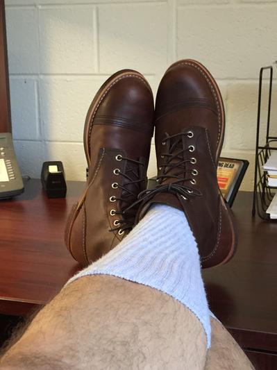 Men's Iron Ranger 6-Inch Boot in Dark Brown Leather 8111