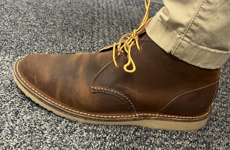 Red wing heritage weekender chukka boot online