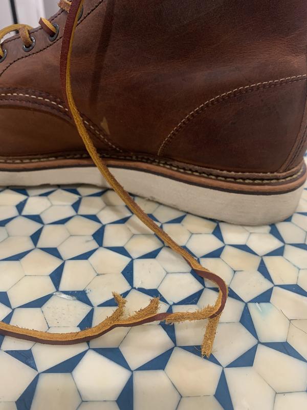 Red wing leather store laces