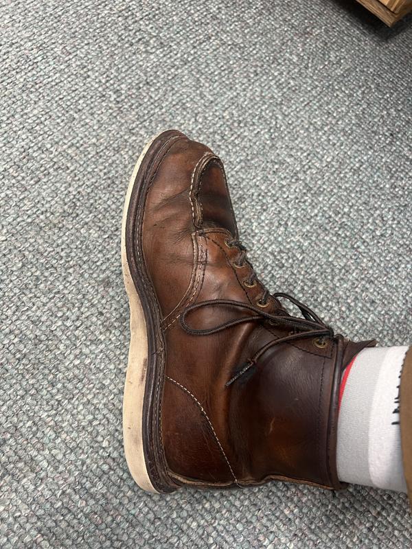 Men's Classic Moc 6-Inch Boot in Brown Leather 1907