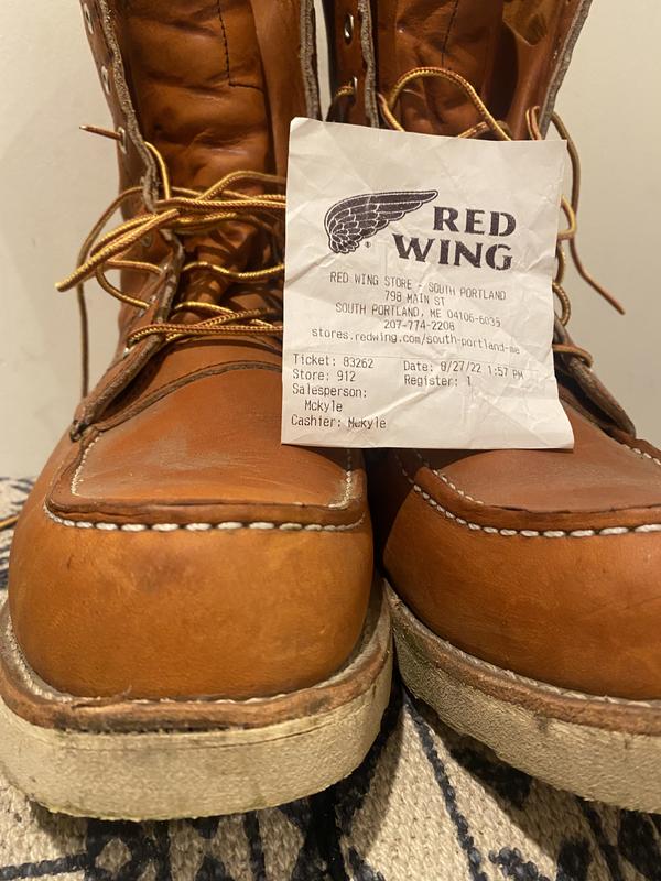 Red wing cheap boots 10877