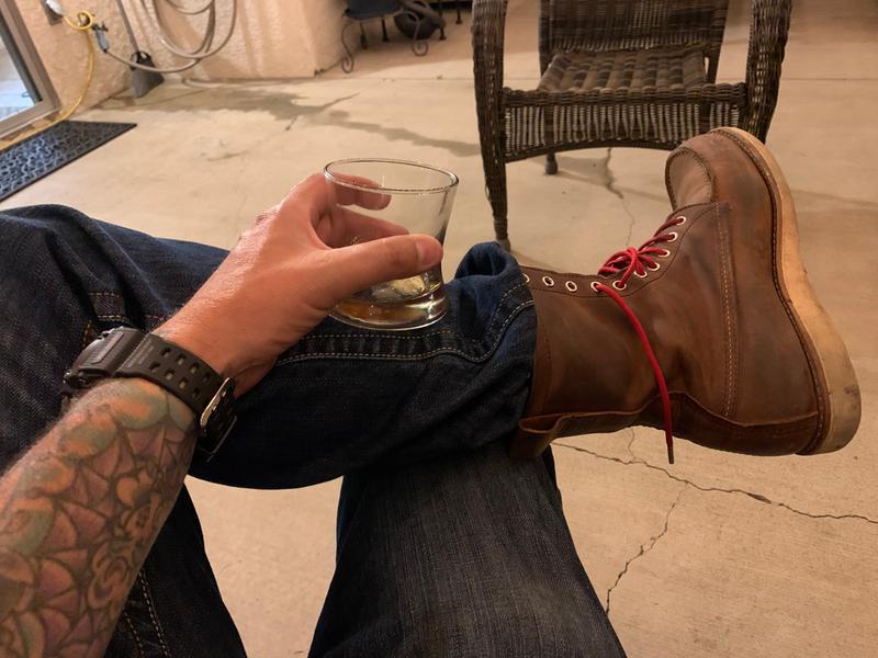 8 inch Classic Moc Red Wing