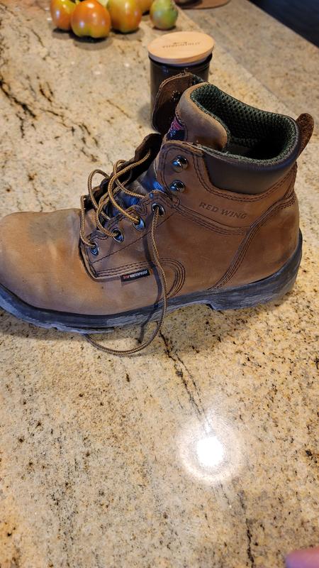 Red Wing MEN'S KING TOE NUBUCK WATERPROOF SAFETY TOE WORK BOOT – Style 2240  