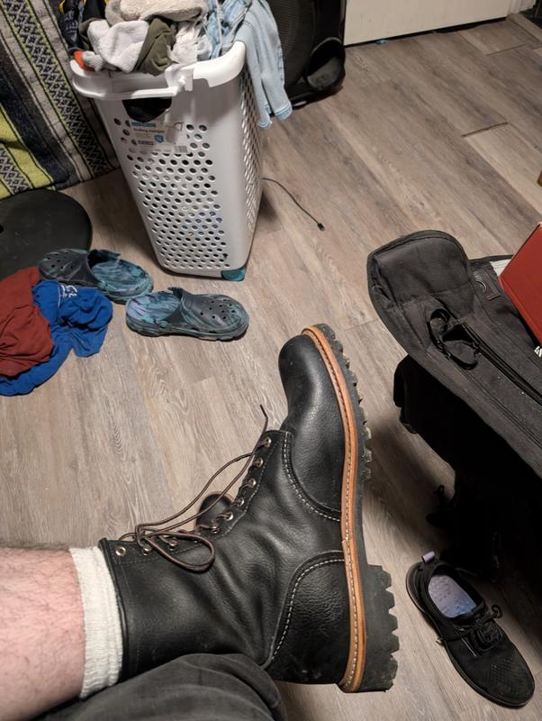 Men's Logger Boot in Black Oil Slick Leather 4501 | Red Wing Heritage