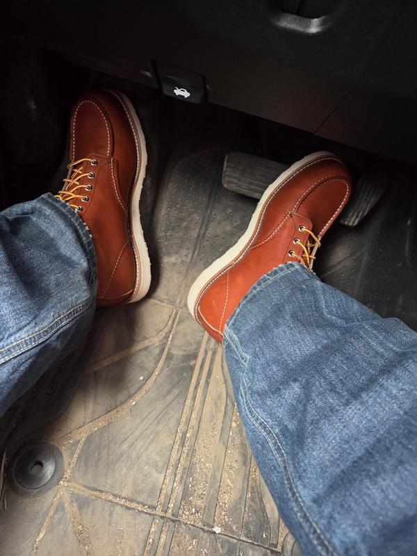 Men's Classic Moc 6-Inch Boot in Brown Leather 1907