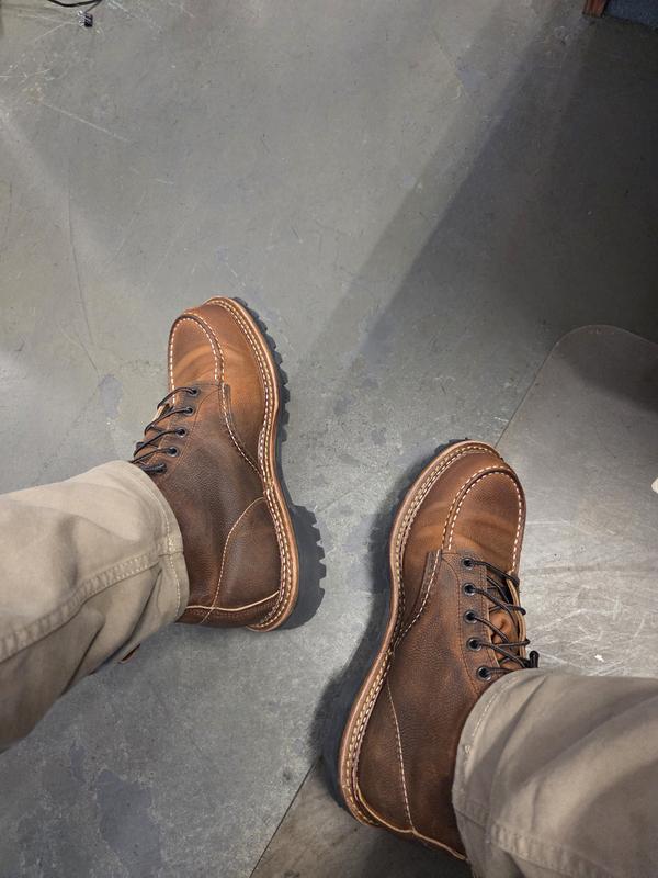 Men's 6-Inch Norway Moc in Copper Rough and Tough Scotch-Grain