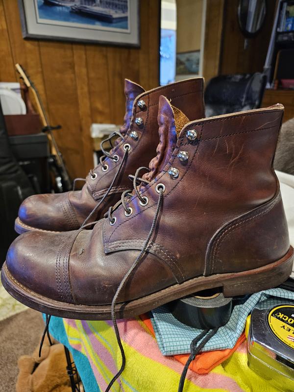 Men's Iron Ranger 6-Inch Boot in Dark Brown Leather 8111