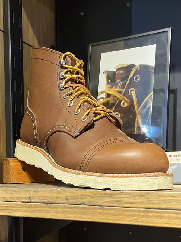 Men's Iron Ranger Traction Tred in Brown Leather 8089 | Red Wing