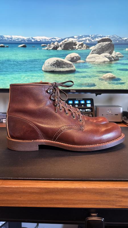 Men's Blacksmith 6-Inch Boot in Dark Brown Leather 3340