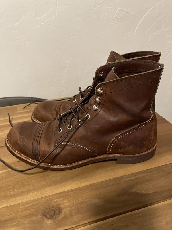 Club Monaco Red Wing Iron Ranger Boot, Size 9.5