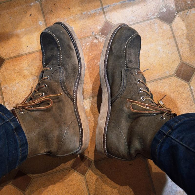 Men's Classic Moc 6-Inch Boot in Black Leather 8074 | Red Wing