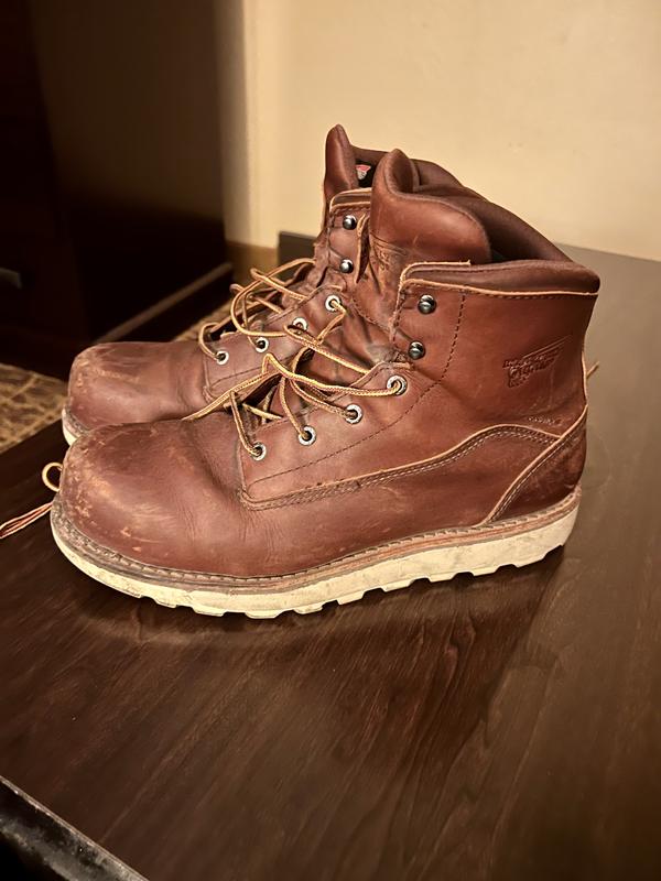 Red wing boots deals for concrete floors