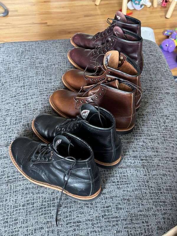 Men's Beckman 6-Inch Boot in Black Leather 9423 | Red Wing Heritage