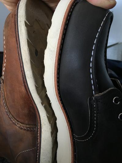 Redwing boots. 1907. Saddle soap. Mink oil. Conditioner.