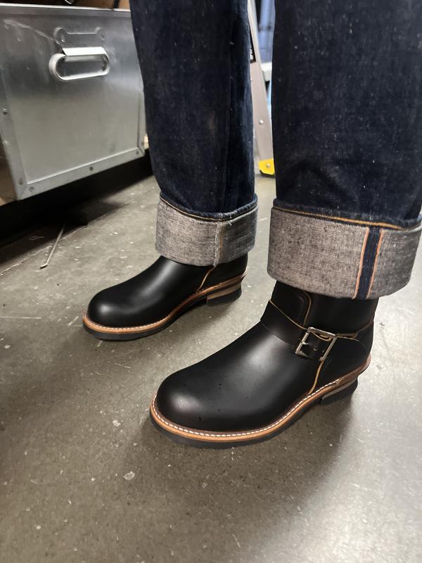 REDWING 2966 エンジニアブーツ 10 1/2 D ENGINEER Men's Engineer Boot in Black Klondike Leather 2966 | Red Wing Heritage