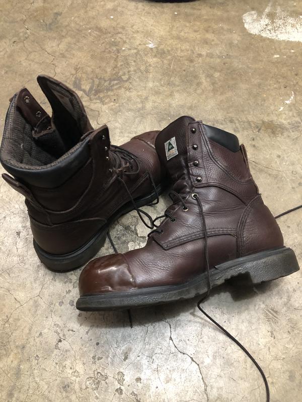 Red Wing 2412 Insulated Waterproof Boots Size 10 Wide (Steel Toe)