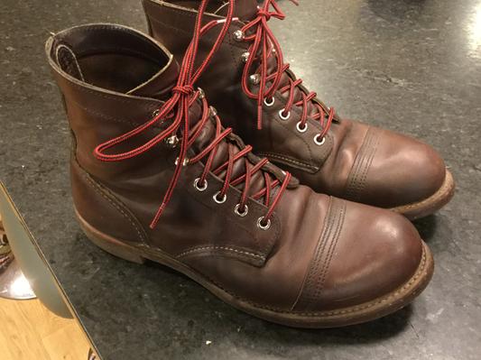 lacing iron rangers